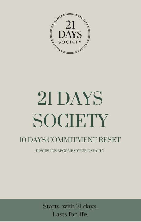 10 Days Commitment Reset